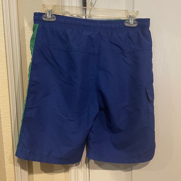 U.S. Polo Assn. Boys Logo Swim Shorts Blue Size M (10-12Y) - Picture 2 of 4
